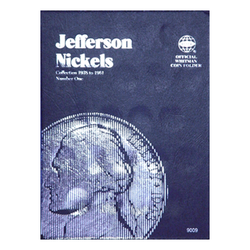 Jefferson Nickel No. 1, 1938-1961 Whitman Coin Folder - Centerville C&J Connection, Inc.