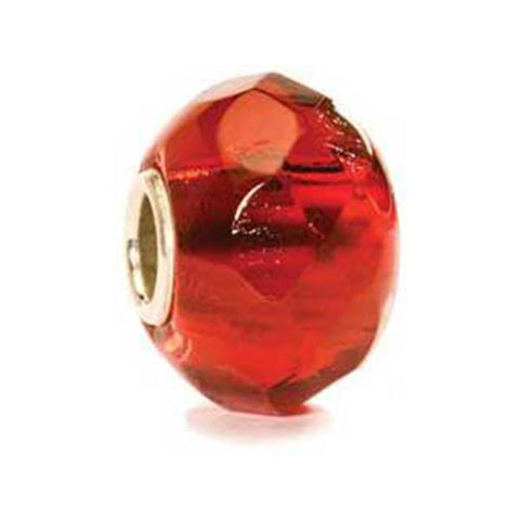 Bright Red Prism - Trollbeads Glass Bead - Centerville C&J Connection, Inc.