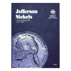 Jefferson Nickel No. 3, 1996-2015 Whitman Coin Folder - Centerville C&J Connection, Inc.
