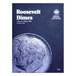 Roosevelt Dime No. 1, 1946-1964 Whitman Coin Folder - Centerville C&J Connection, Inc.