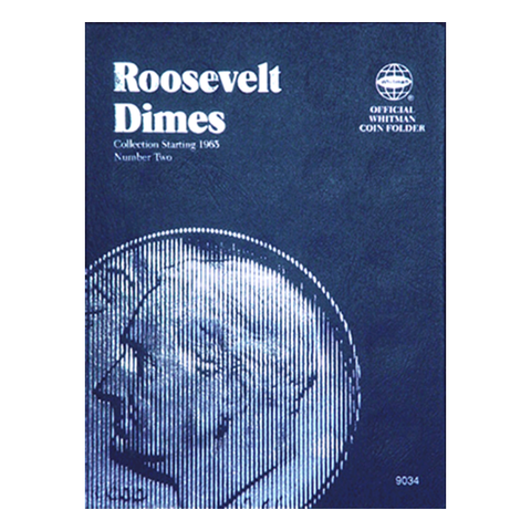 Roosevelt Dime No. 2, 1965-2004 Whitman Coin Folder - Centerville C&J Connection, Inc.
