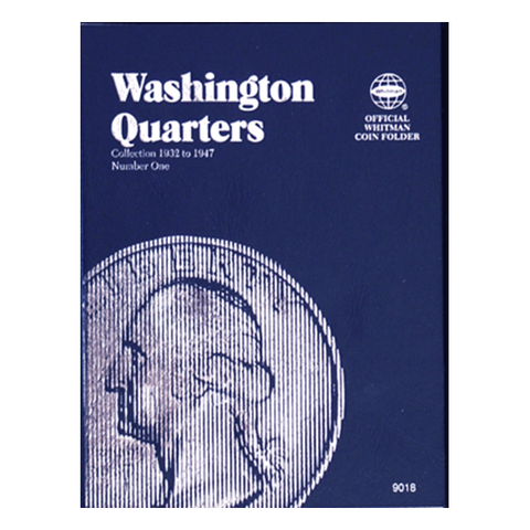Washington Quarter No. 1,1932-1947 Whitman Coin Folder - Centerville C&J Connection, Inc.
