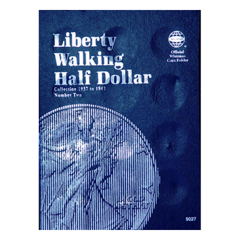 Liberty Walking Half Dollar No. 2, 1937-1947 Whitman Coin Folder - Centerville C&J Connection, Inc.
