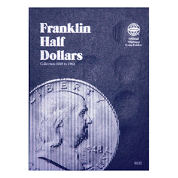 Franklin Half Dollar, 1948-1963 Whitman Coin Folder - Centerville C&J Connection, Inc.