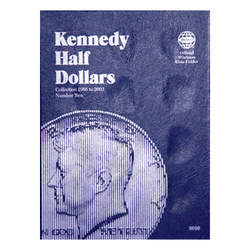 Kennedy Half Dollar No. 2, 1986-2003 Whitman Coin Folder - Centerville C&J Connection, Inc.