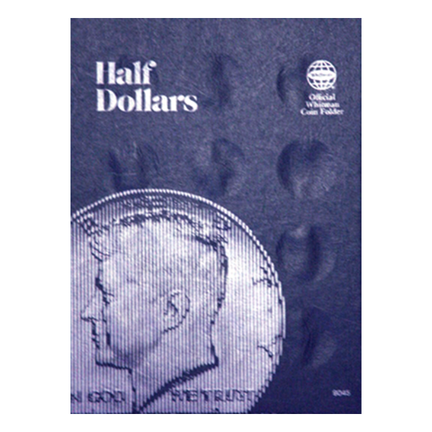 Plain Half Whitman Coin Folder - Centerville C&J Connection, Inc.