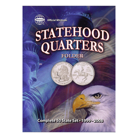 Official Whitman Statehood Quarter Folder with DC & Territories Whitman Coin Folder - Centerville C&J Connection, Inc.