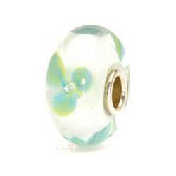 Ice Blue Flower - Trollbeads Glass Bead - Centerville C&J Connection, Inc.