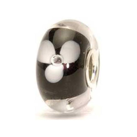 White Flower - Trollbeads Glass bead - Centerville C&J Connection, Inc.