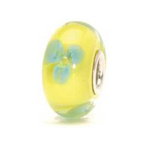 Turquoise Flower - Trollbeads Glass Bead - Centerville C&J Connection, Inc.