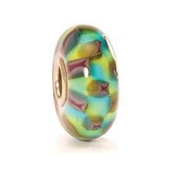 Turquoise Purple Chess  - Trollbeads Glass Bead - Centerville C&J Connection, Inc.