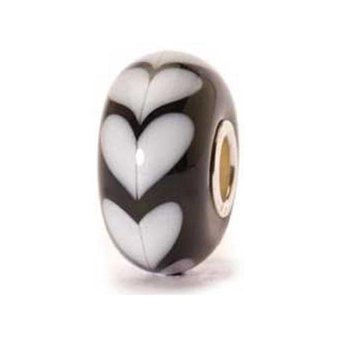 White Heart - Trollbeads Glass Beads - Centerville C&J Connection, Inc.