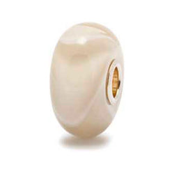 Cream Armadillo- Trollbeads Glass Bead - Centerville C&J Connection, Inc.