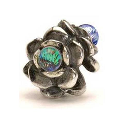 Three Flowers - Trollbeads Silver & Glass Bead - Centerville C&J Connection, Inc.