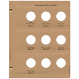 Presidential Dollars 2007-2015, 1 MM only - Dansco Coin Albums - Centerville C&J Connection, Inc.