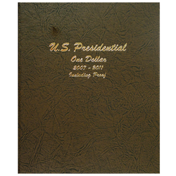 Presidential Coins 2007-2011 Vol 1, P&D with proof - Dansco Coin Albums - Centerville C&J Connection, Inc.
