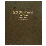 Presidential Coins 2007-2011 Vol 1, P&D with proof - Dansco Coin Albums - Centerville C&J Connection, Inc.