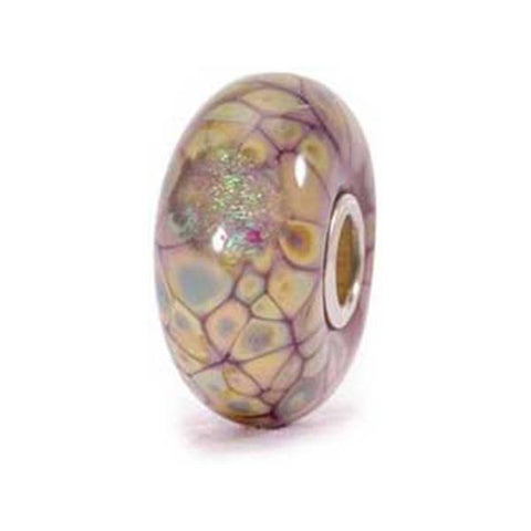 Purple Flower Mosaic - Trollbeads Glass Bead - Centerville C&J Connection, Inc.