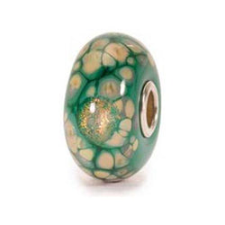 Green Flower Mosaic - Trollbeads Glass Bead - Centerville C&J Connection, Inc.