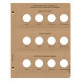 Statehood Quarters DC & Territories with proof Replacement Page - Dansco Coin Albums - Centerville C&J Connection, Inc.