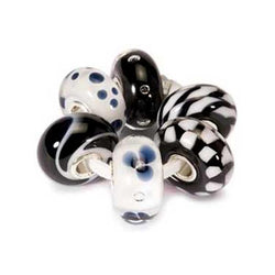 New Black & White Kit - Trollbeads Glass Beads - Centerville C&J Connection, Inc.