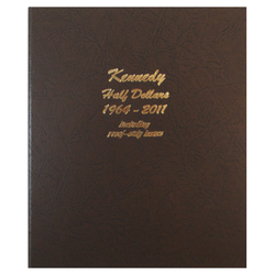 Kennedy Half Dollars - Vol. 1, 1964-2011 with proof - Dansco Coin Albums - Centerville C&J Connection, Inc.