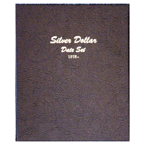 Silver Dollar date set 1878 to 1999 - Dansco Coin Albums - Centerville C&J Connection, Inc.