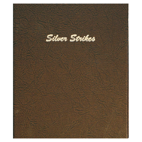 Silver Strikes, plain 5 pages 12 2x2 ports - Dansco Coin Albums - Centerville C&J Connection, Inc.