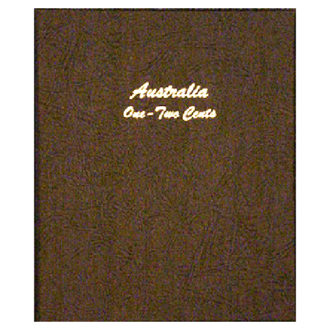 Australia 1c-2c decimal 1966 - Dansco Coin Albums - Centerville C&J Connection, Inc.