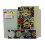 1964 Year Coin Set & Greeting Card : 57th Birthday or Anniversary Gift - Centerville C&J Connection, Inc.