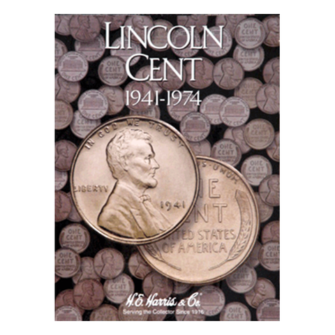 Lincoln, Part Two, 1941 - 1974 H.E. Harris Coin Folder - Centerville C&J Connection, Inc.