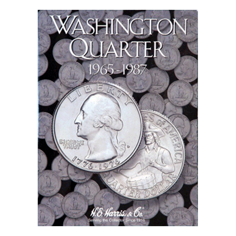 Washington, Part Three, 1965 - 1987 H.E. Harris Coin Folder - Centerville C&J Connection, Inc.