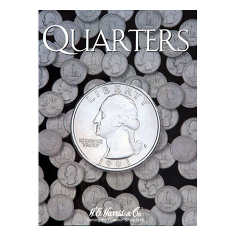 Quarters Plain H.E. Harris Coin Folder - Centerville C&J Connection, Inc.