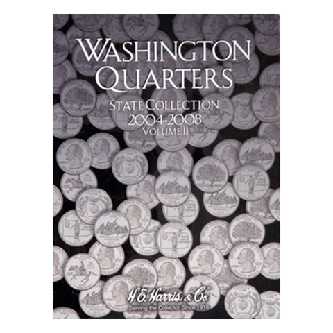 State Quarter Collection Folder 2004-2008 Vol II H.E. Harris Coin Folder - Centerville C&J Connection, Inc.