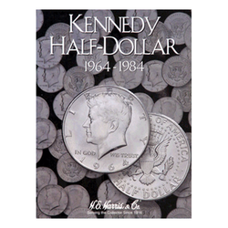Kennedy, Part One, 1964 - 1984 H.E. Harris Coin Folder - Centerville C&J Connection, Inc.