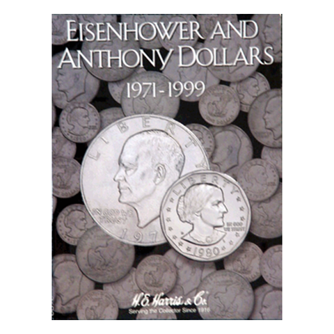 Eisenhower - Anthony Dollars H.E. Harris Coin Folder - Centerville C&J Connection, Inc.