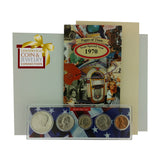 1970 Year Coin Set & Greeting Card : 51st Birthday or Anniversary Gift - Centerville C&J Connection, Inc.