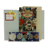 1977 Year Coin Set & Greeting Card : 44th Birthday or 44th Anniversary Gift - Centerville C&J Connection, Inc.