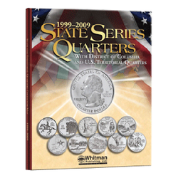 State Series Quarter Folder - Foam Whitman Coin Folder - Centerville C&J Connection, Inc.