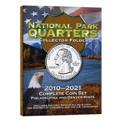 National Park Quarters Folder P&D H.E. Harris Coin Folder - Centerville C&J Connection, Inc.