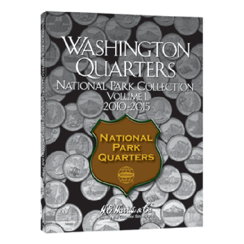 National Park Quarter Folder 2010-2015 Vol I H.E. Harris Coin Folder - Centerville C&J Connection, Inc.