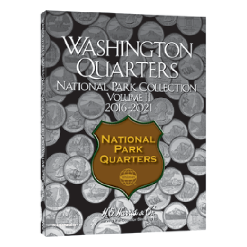 National Park Quarter Folder 2016-2021 Vol II H.E. Harris Coin Folder - Centerville C&J Connection, Inc.