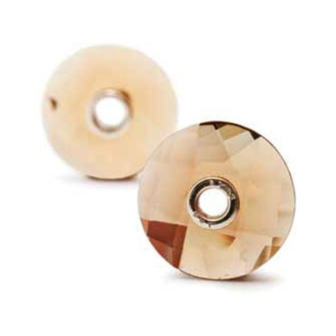 Smoky Quartz - Trollbeads Earring Caps - Centerville C&J Connection, Inc.