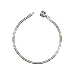 9.1" Bead Bracelet - Silver Snap - Centerville C&J Connection, Inc.