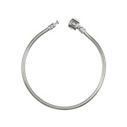 9.1" Bead Bracelet - Silver Snap - Centerville C&J Connection, Inc.