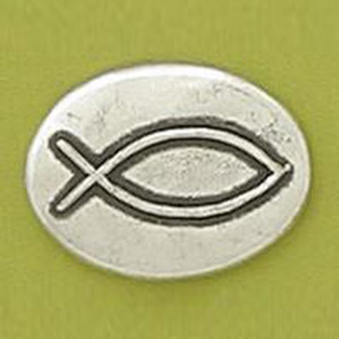 Basic Spirit Fish / Christian Symbol Pocket Token - Centerville C&J Connection, Inc.
