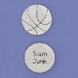 Slam Dunk / Basketball - Basic Spirit Pocket Token - Centerville C&J Connection, Inc.