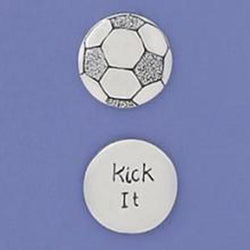 Basic Spirit Kick It/ Soccer Ball Pocket Token - Centerville C&J Connection, Inc.