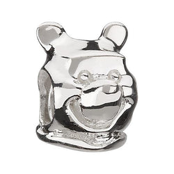 Disney Winnie Pooh Head Silver Bead - Chamilia - Centerville C&J Connection, Inc.