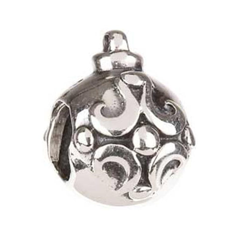 Silver Ornament Swirl Bead - Chamilia - Centerville C&J Connection, Inc.